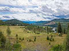 2748-House-Rd Aerial Cabin & meadow