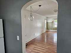 Dining area into kitchen Dining area into kitchen
