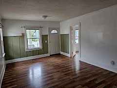 Dining area across living room Dining area across living room