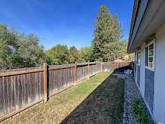 Fenced yard